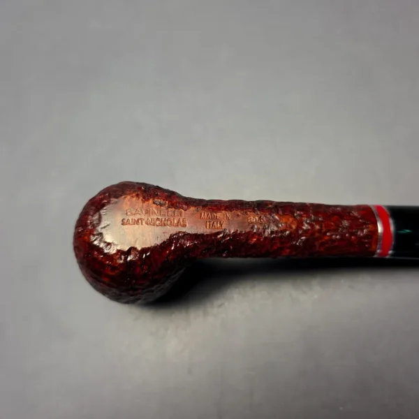 Savinelli 2026 Saint Nicholas 806 Rusticated Lumberman (6mm) (New) - Image 8