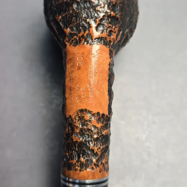 Peterson Dublin Filter 106 Rusticated Billiard (9mm) (New) - Image 10