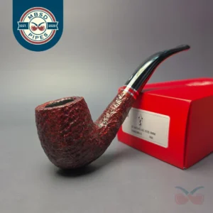 Savinelli 2026 Saint Nicholas 606 KS Rusticated Bent Billiard (6mm) (New)