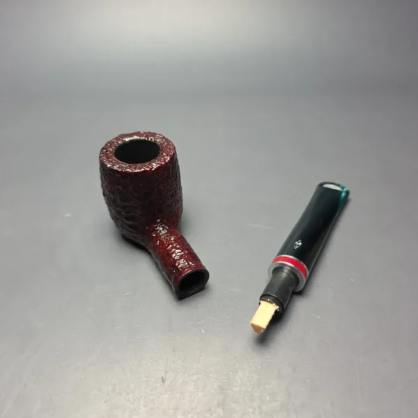 Savinelli 2026 Saint Nicholas 106 KS Rusticated Billiard (6mm) (New) - Image 10