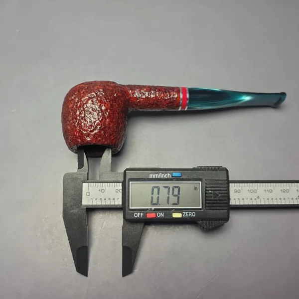 Savinelli 2026 Saint Nicholas 207 KS Rusticated Apple (6mm) (New) - Image 8