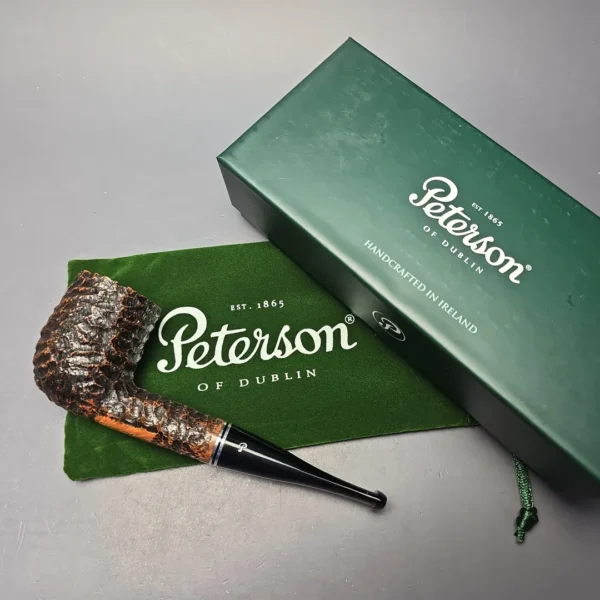 Peterson Dublin Filter 106 Rusticated Billiard (9mm) (New) - Image 14