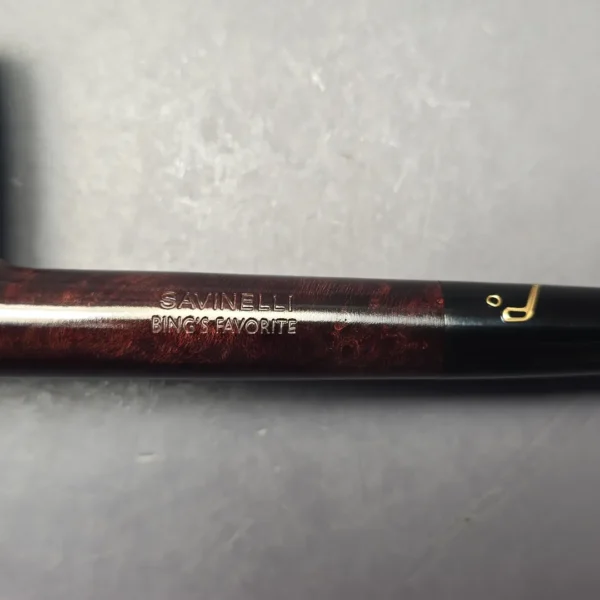 Savinelli Bing's Favorite Smooth Billiard (6mm) (New) - Image 10
