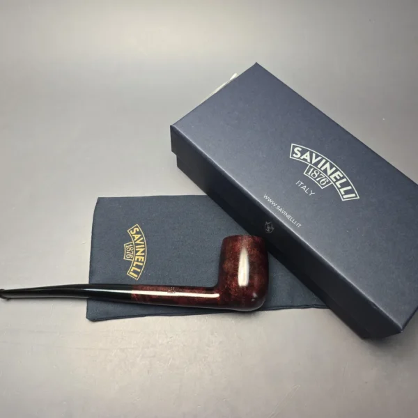 Savinelli Bing's Favorite Smooth Billiard (6mm) (New) - Image 15