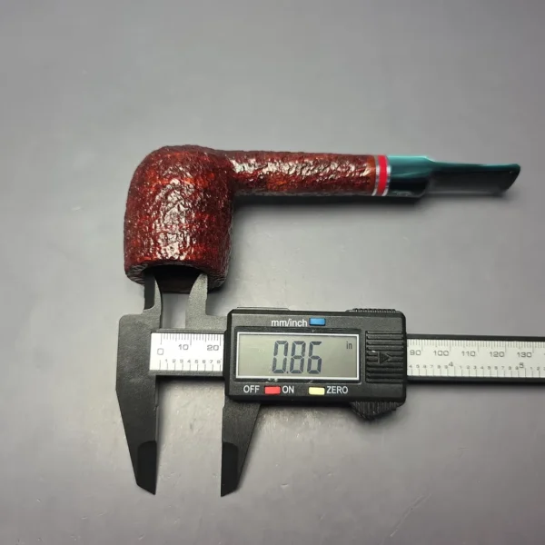 Savinelli 2026 Saint Nicholas 703 KS Rusticated Lovat (6mm) (New) - Image 9