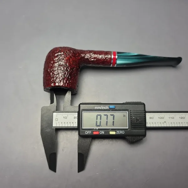 Savinelli 2026 Saint Nicholas 106 KS Rusticated Billiard (6mm) (New) - Image 8