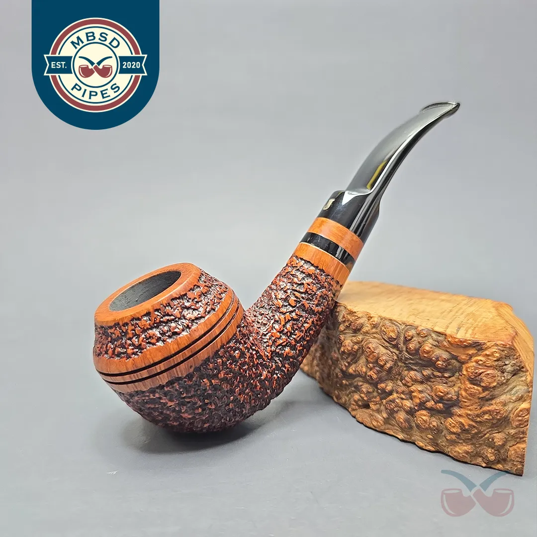 Ser Jacopo (R1) Rusticated Bullmoose Rhodesian with Briar Inserts (Estate)