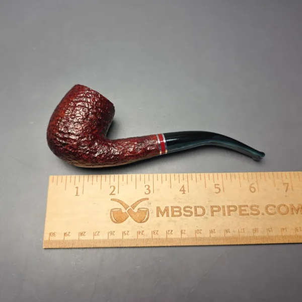 Savinelli 2026 Saint Nicholas 606 KS Rusticated Bent Billiard (6mm) (New) - Image 10