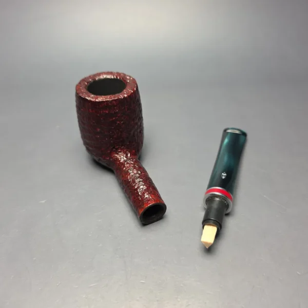 Savinelli 2026 Saint Nicholas 111 KS Rusticated Billiard (6mm) (New) - Image 10