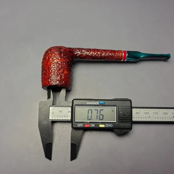 Savinelli 2026 Saint Nicholas 701 Rusticated Lovat (6mm) (New) - Image 8