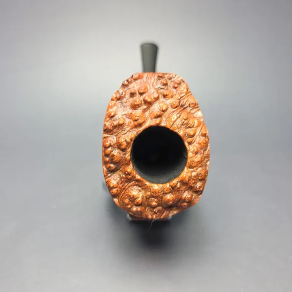 W.O. Larsen (c.1960s) Straight Grain (2) Large Smooth Freehand Horn (Estate) - Image 3
