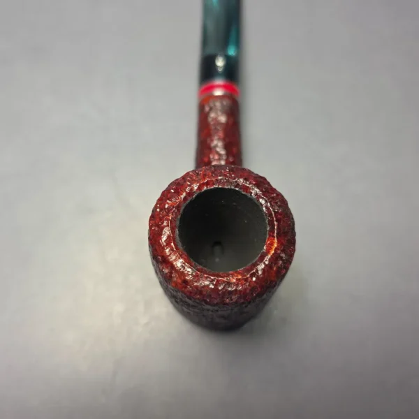 Savinelli 2026 Saint Nicholas 310 KS Rusticated Poker (6mm) (New) - Image 7