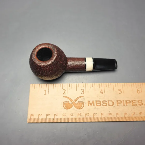 Abe Herbaugh Sandblasted Squat Tomato Sitter with Musk Ox Horn (Estate) - Image 13
