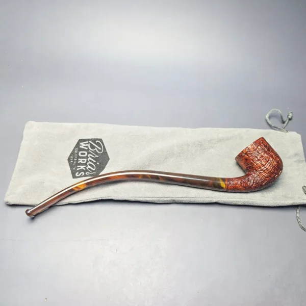 BriarWorks Classic C131XL Crimson Sandblasted Churchwarden Pot (New) - Image 12