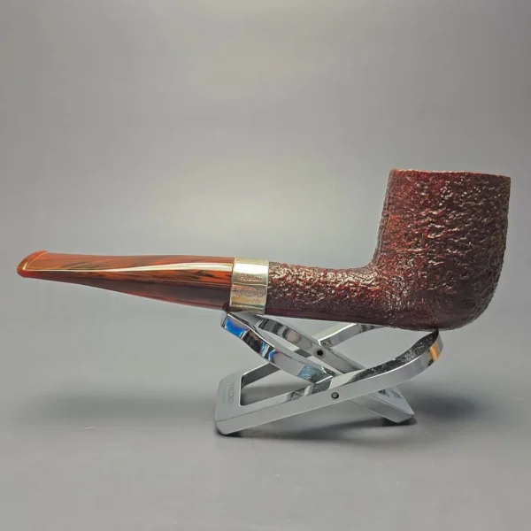 Peterson Irish Harp 107 Sandblasted Billiard with Silver (New) - Image 4