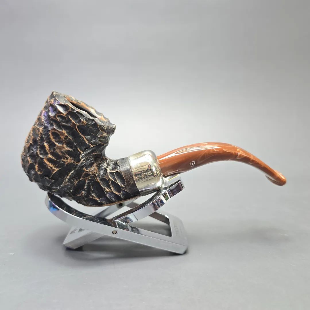 Peterson Derry 01 Rusticated Bent Pot (New) - Image 2