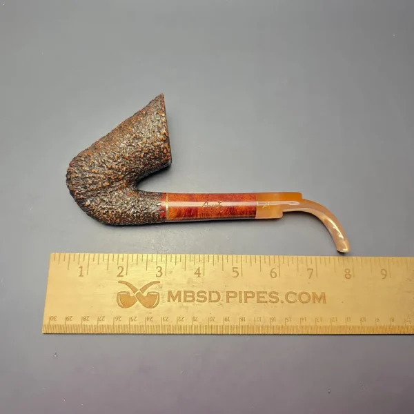 Ascorti Business Large Rusticated Dublin with Briar Shank Extension (Estate) - Image 11