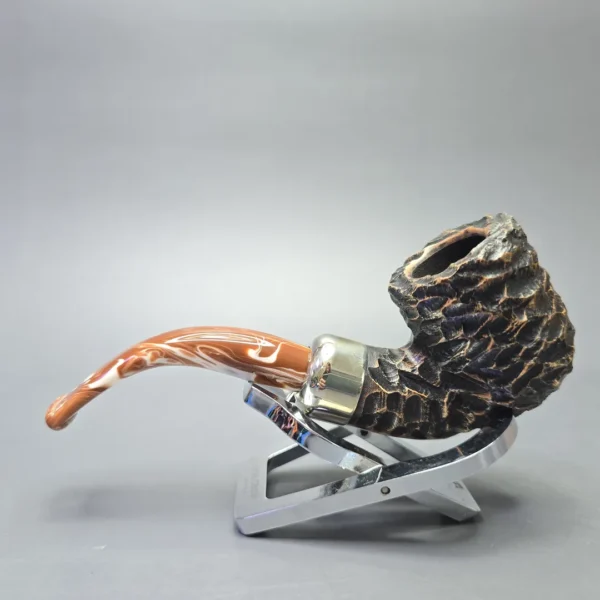Peterson Derry 01 Rusticated Bent Pot (New) - Image 4