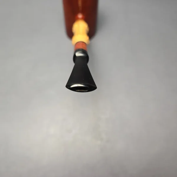 Bjarne Nielsen Signature Grade (B) Smooth Poker with Bamboo and Briar (Unsmoked Estate) - Image 5