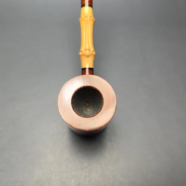Bjarne Nielsen Signature Grade (B) Smooth Poker with Bamboo and Briar (Unsmoked Estate) - Image 6