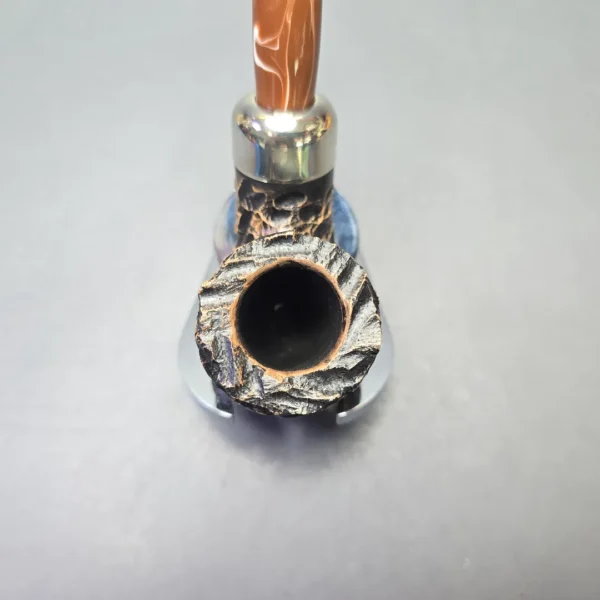 Peterson Derry 01 Rusticated Bent Pot (New) - Image 6