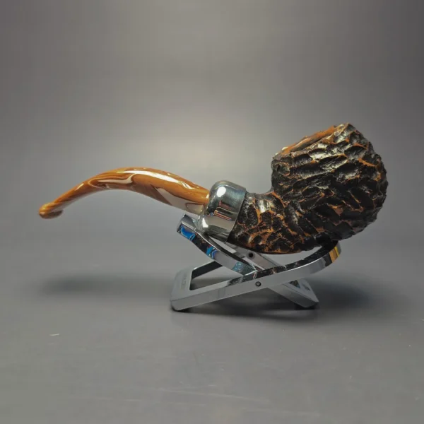 Peterson Derry XL02 Rusticated Bent Apple (New) - Image 4