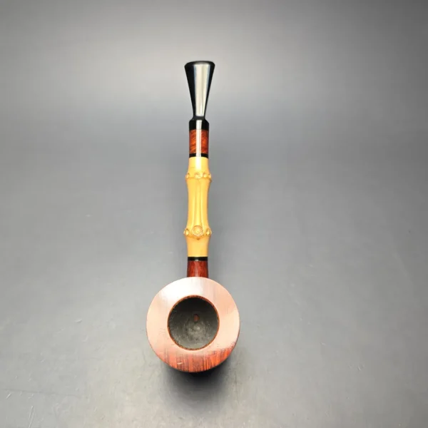 Bjarne Nielsen Signature Grade (B) Smooth Poker with Bamboo and Briar (Unsmoked Estate) - Image 8