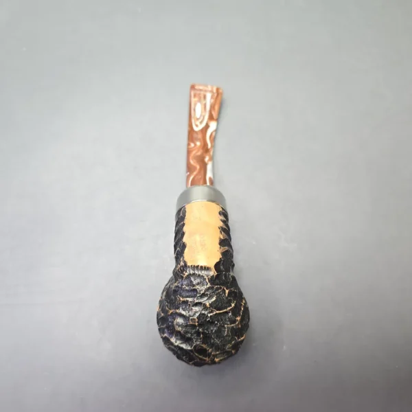 Peterson Derry 01 Rusticated Bent Pot (New) - Image 9