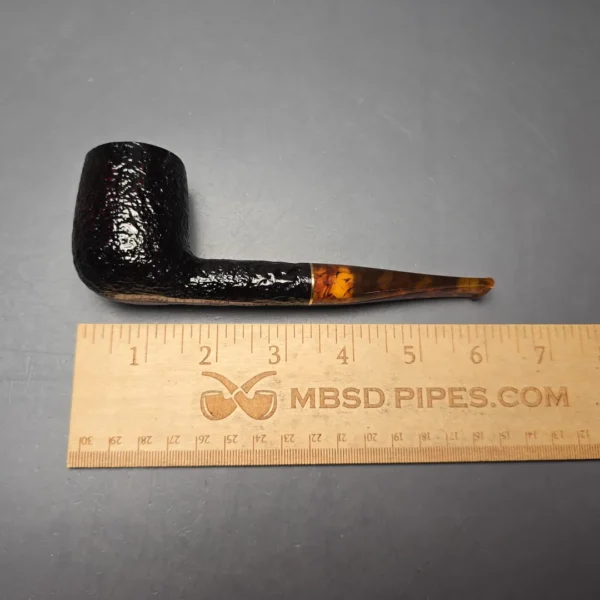 Savinelli Tortuga 111 KS Rusticated Billiard (6mm) (New) - Image 11