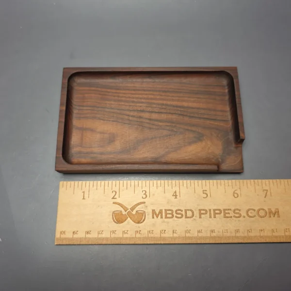 BGWoodworx Small Walnut Wood Tobacco Tray (New) - Image 3