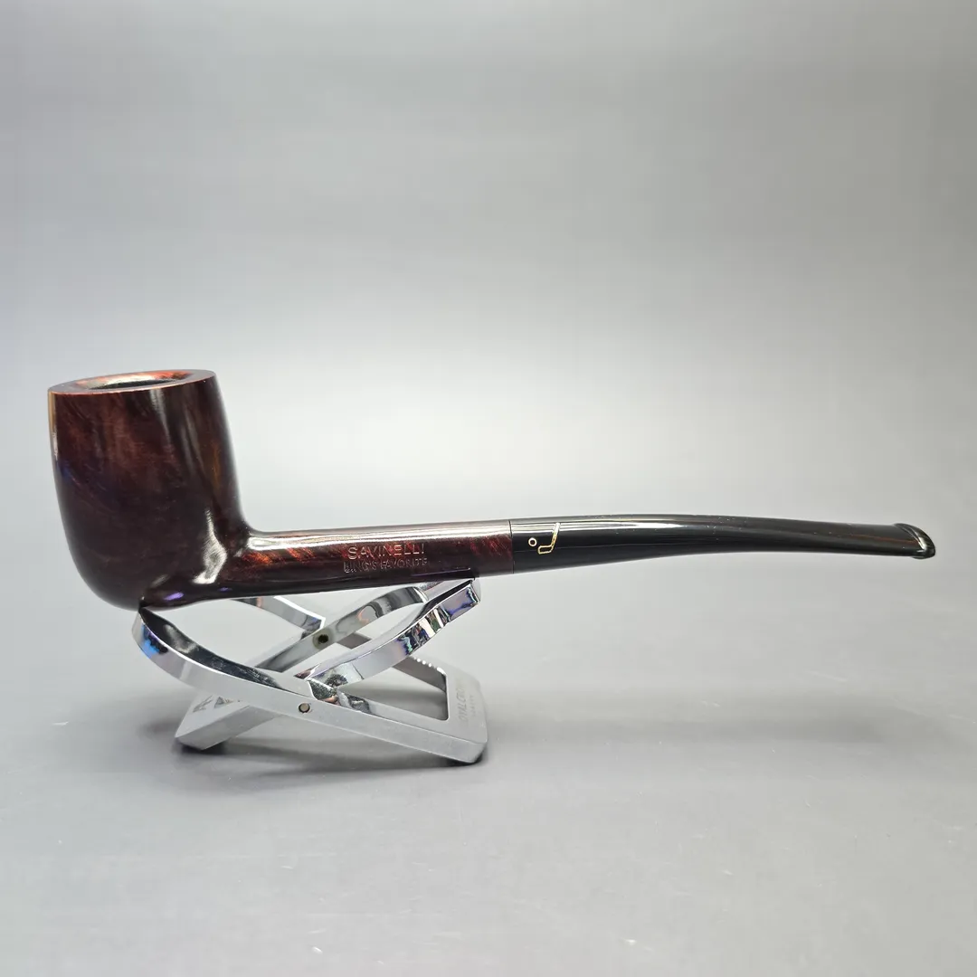 Savinelli Bing's Favorite Smooth Billiard (6mm) (New) - Image 2