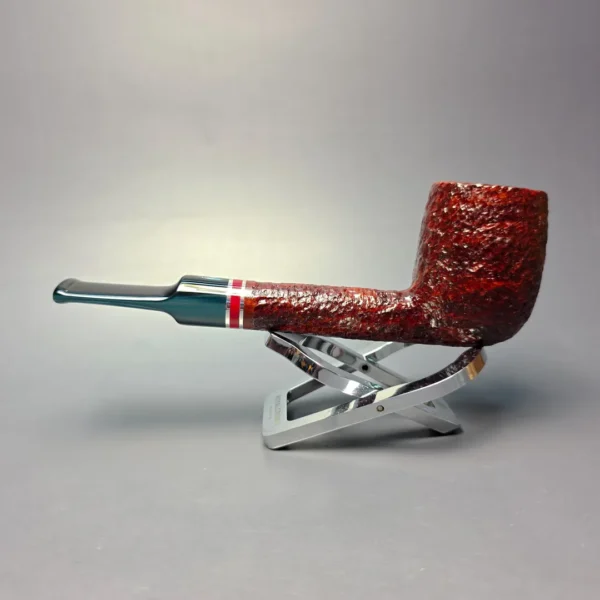 Savinelli 2026 Saint Nicholas 703 KS Rusticated Lovat (6mm) (New) - Image 5