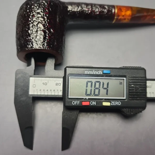 Savinelli Tortuga 111 KS Rusticated Billiard (6mm) (New) - Image 12