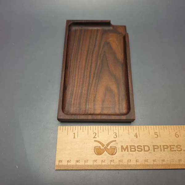 BGWoodworx Small Walnut Wood Tobacco Tray (New) - Image 4