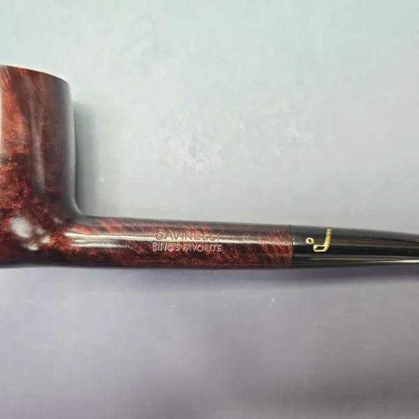 Savinelli Bing's Favorite Smooth Billiard (6mm) (New) - Image 10