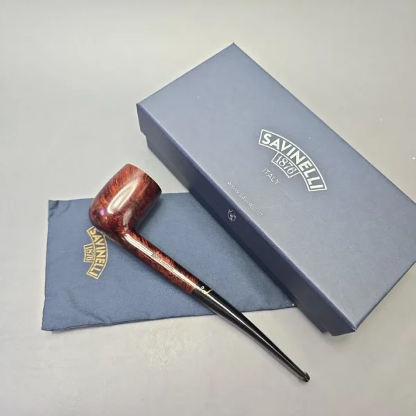 Savinelli Bing's Favorite Smooth Billiard (6mm) (New) - Image 15