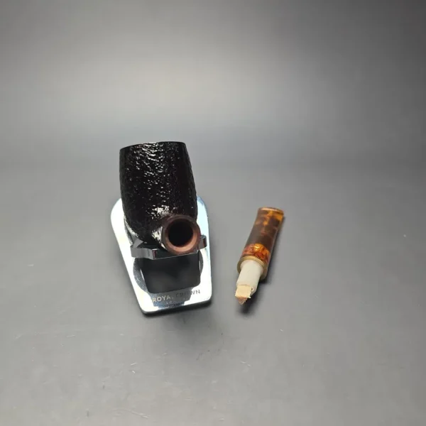 Savinelli Tortuga 111 KS Rusticated Billiard (6mm) (New) - Image 13