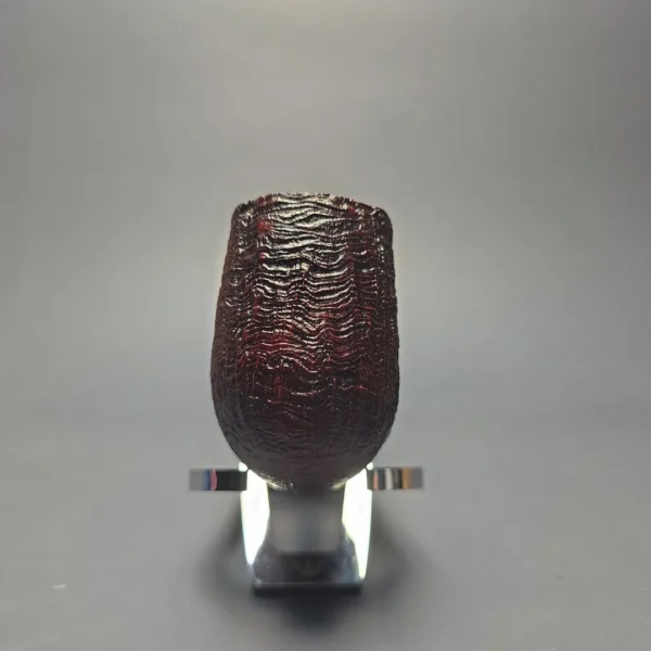 Nate Rose Sandblasted "Cardinal" Bent Billiard (Estate) - Image 3