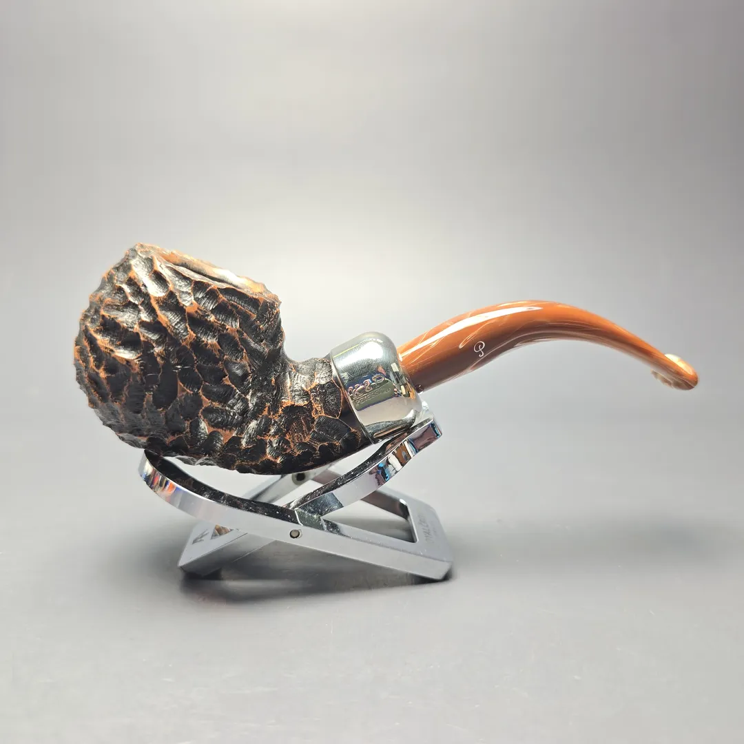 Peterson Derry XL02 Rusticated Bent Apple (New) - Image 2