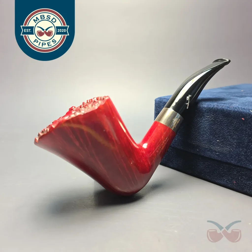 Savinelli Autograph (5) Smooth Stack Dublin with Silver (6mm) (Unsmoked Estate)