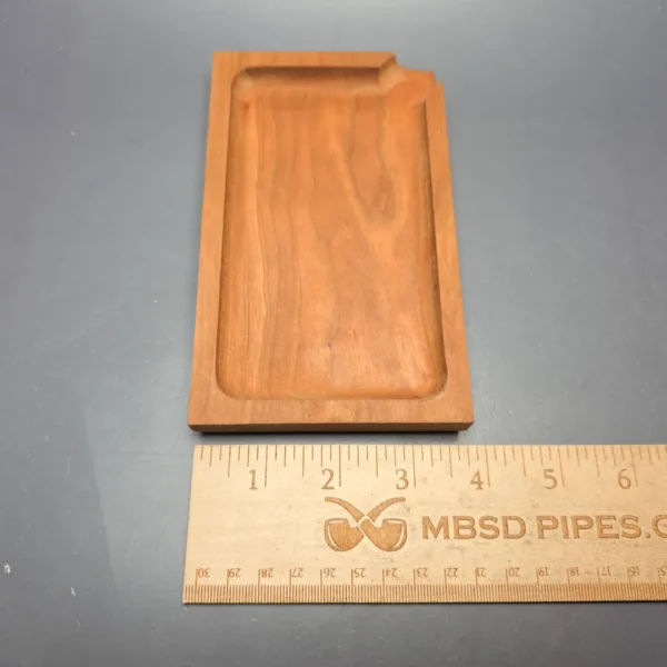 BGWoodworx Small Cherry Wood Tobacco Tray (New) - Image 3