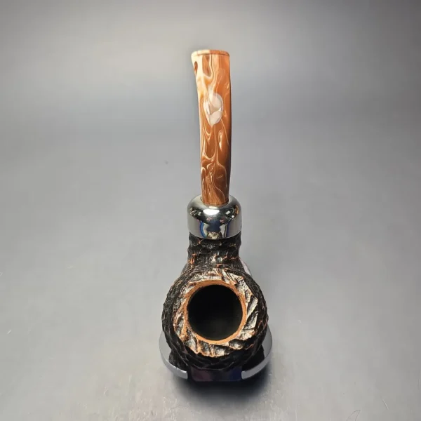 Peterson Derry XL02 Rusticated Bent Apple (New) - Image 8