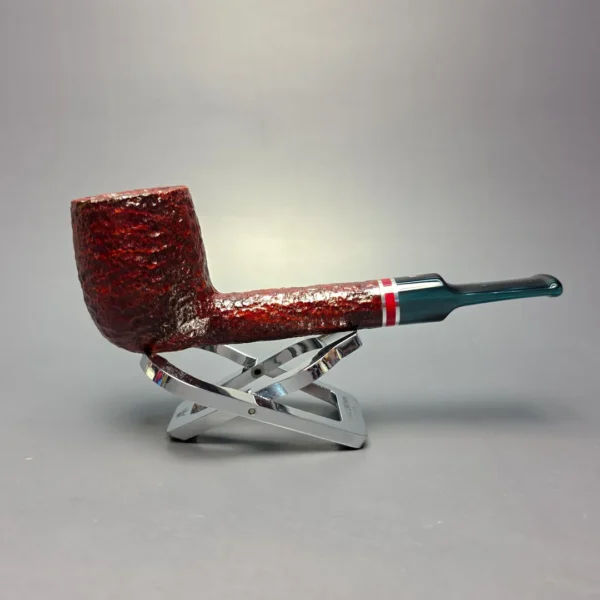 Savinelli 2026 Saint Nicholas 703 KS Rusticated Lovat (6mm) (New) - Image 4