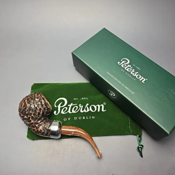 Peterson Derry XL02 Rusticated Bent Apple (New) - Image 14