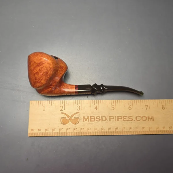 Randy Wiley Large Feather Carved Freehand (Estate) - Image 3