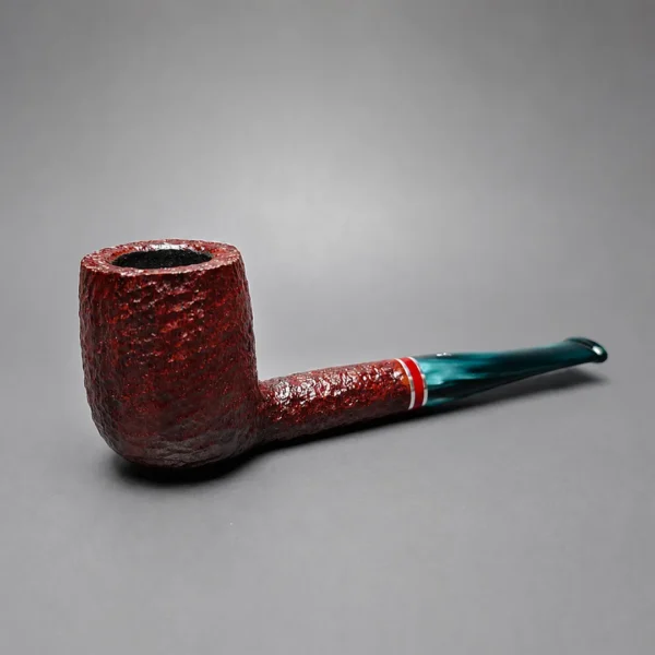 Savinelli 2026 Saint Nicholas 111 KS Rusticated Billiard (6mm) (New) - Image 3