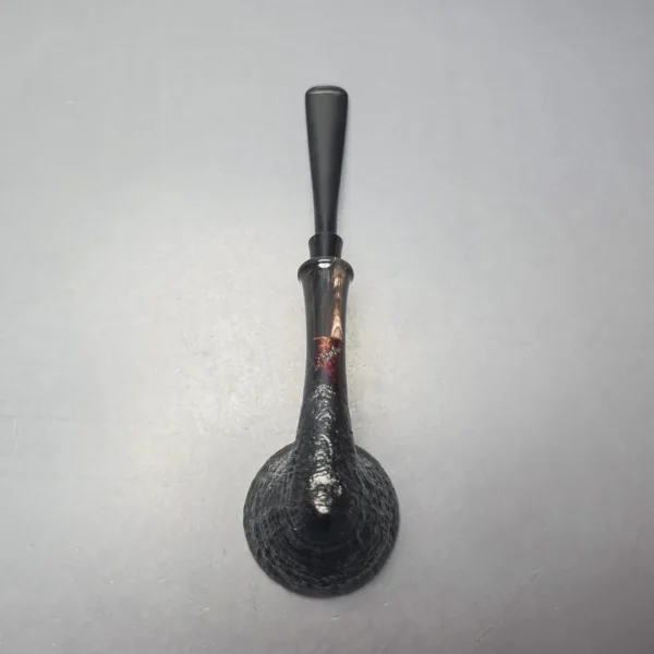 J. Mouton Partially Sandblasted Dublin with Buffalo Horn and Brass (Estate) - Image 7