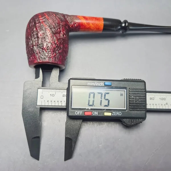 Smith House Vintage Sandblasted Billiard with Ebonite Ferrule (New) - Image 11