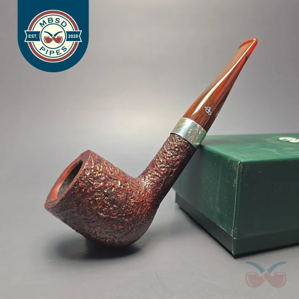 Peterson Irish Harp 107 Sandblasted Billiard with Silver (New)