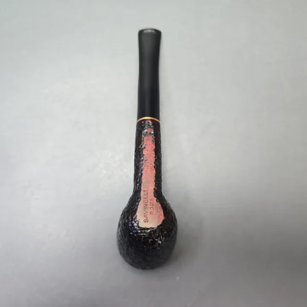 Savinelli Roma 401 Partially Rusticated Dublin (6mm) (New) - Image 9
